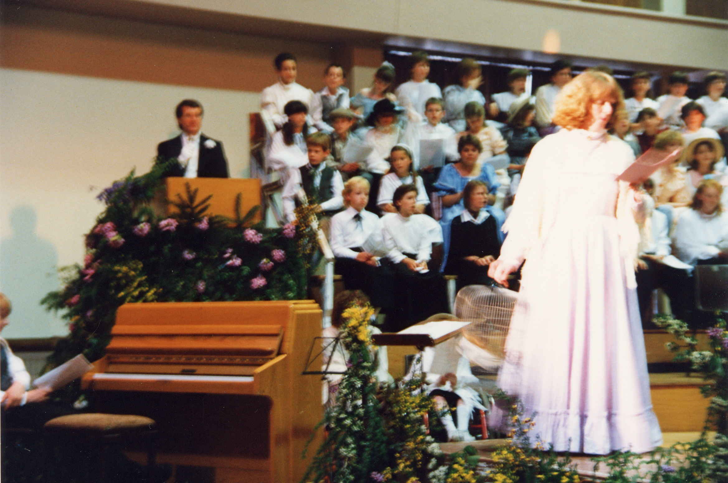 Lesley Park at Stychfields in 1989