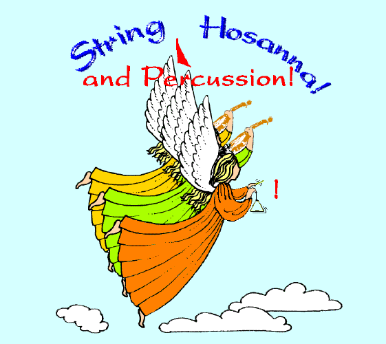String - and Percussion - Hosanna! logo